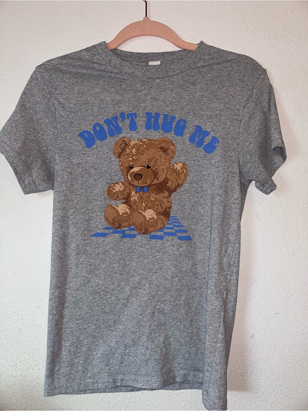 Women’s Grey Teddy Graphic Tee